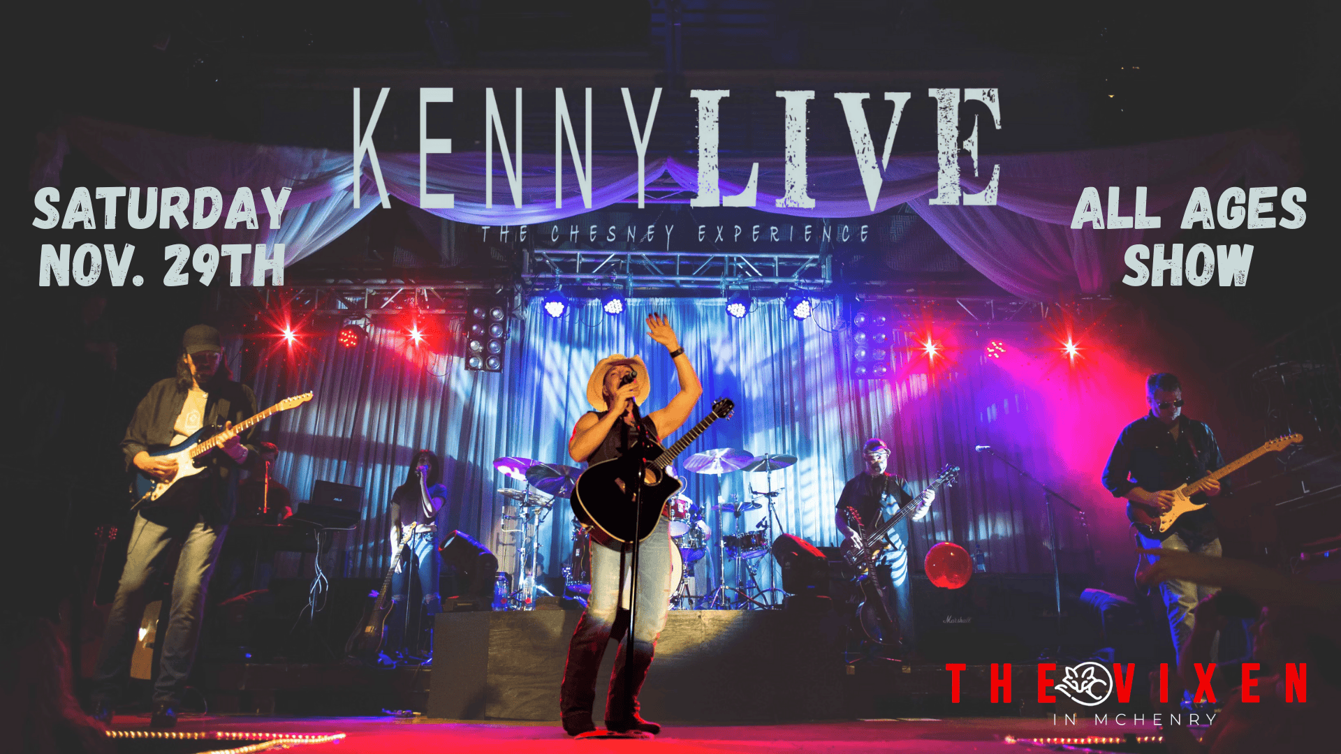 Kenny Live at The Vixen Nov 29th mchenry, il