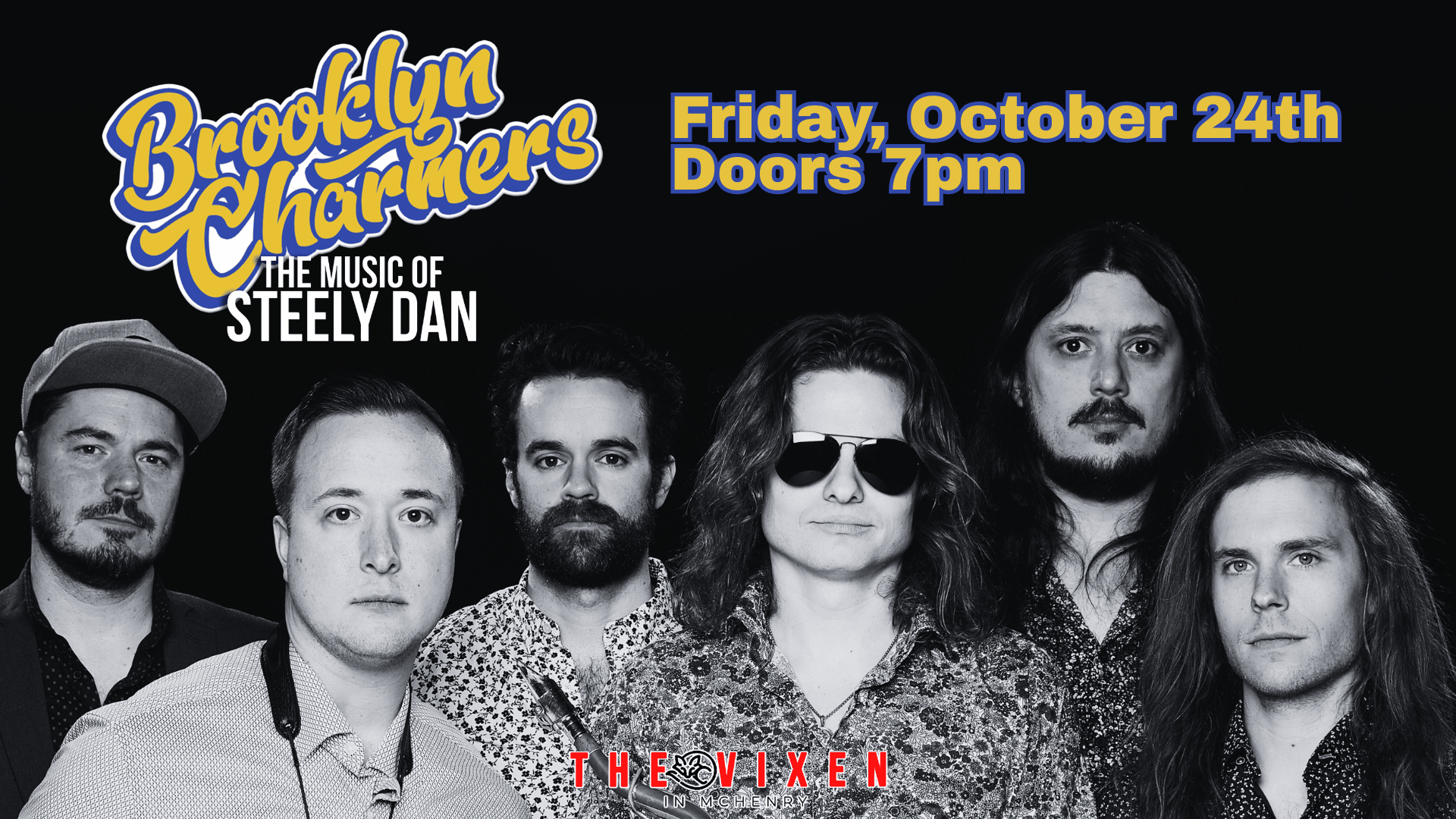 brooklyn charmers the music of steely dan at the vixen mchenry oct 24