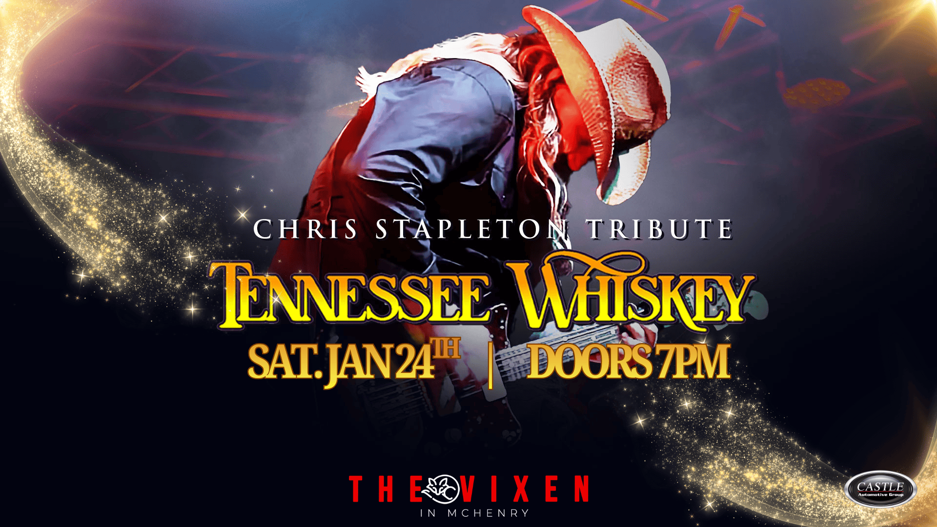tennessee whiskey - chris stapleton tribute at the vixen mchenry on jan 24th